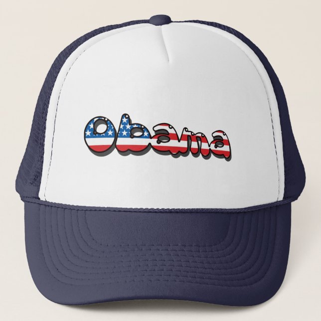 obama trucker hat (Front)