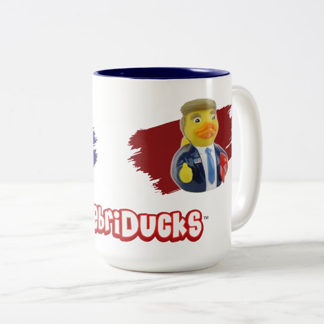 Obama Trump Mugs Rubber Ducks (Front Right)