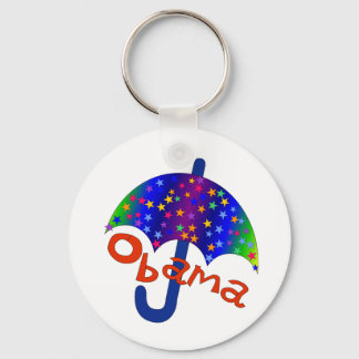 Obama Umbrella Inaguration Memento Key Ring