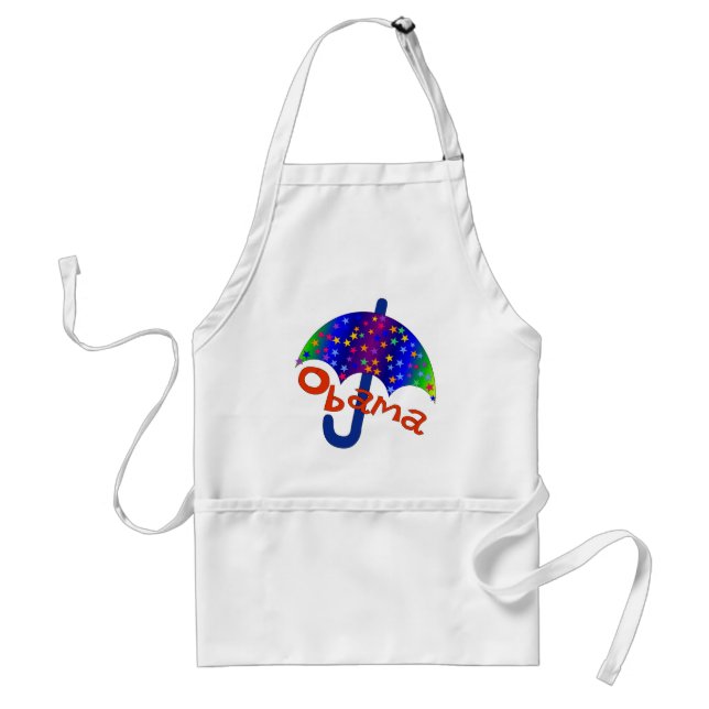 Obama Umbrella Inaguration Memento Standard Apron (Front)