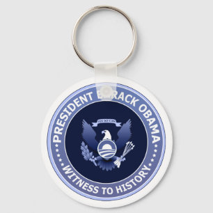 Obama Victory Presidential Seal Keychain