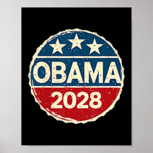 Obama Vintage President 2028 Obama 1  Poster