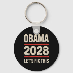 Obama Vintage President 2028 Obama _24 Key Ring
