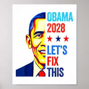 Obama Vintage President 2028 Obama _2 Poster