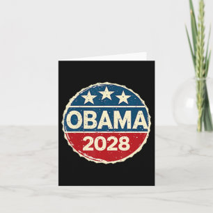 Obama Vintage President 2028 Obama _30 Card