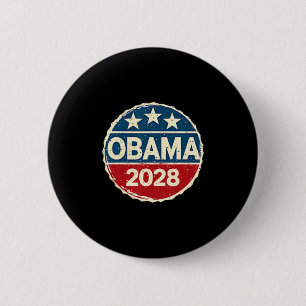 Obama Vintage President 2028 Obama _42  6 Cm Round Badge