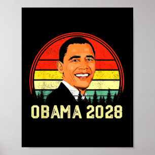 Obama Vintage President 2028 Obama _4 Poster