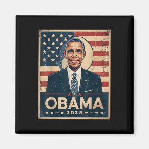 Obama Vintage President 2028 Obama 6 Magnet
