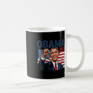 Obama Vintage President 2028 Obama Retro Flag Amer Coffee Mug