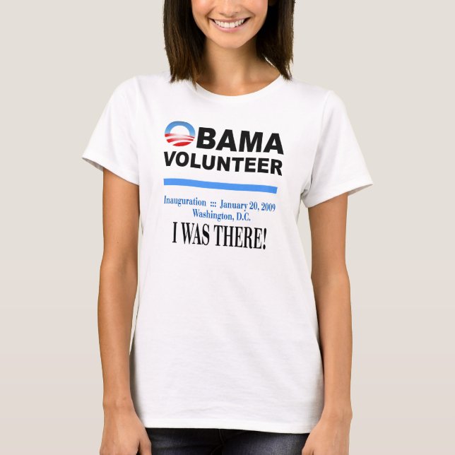 Obama Volunteer T-Shirt (Front)