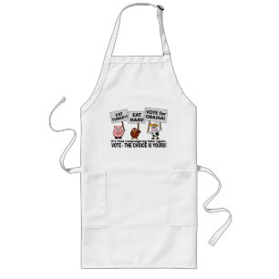 Obama Vote apron - choose style & color
