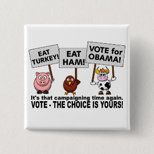 Obama Vote button