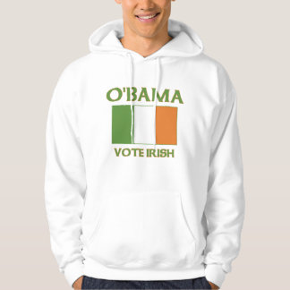 Obama Vote Irish Hoodie