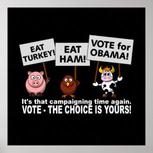 Obama Vote poster