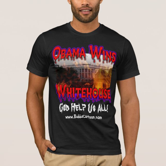 Obama Wins T-Shirt (Front)