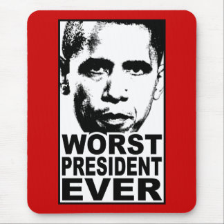 Obama Worst President Ever Mouse Mat