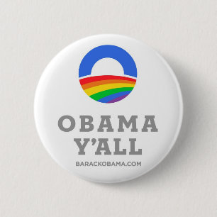 Obama Y'all button