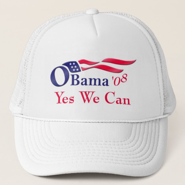 Obama Yes We Can Cap (Front)
