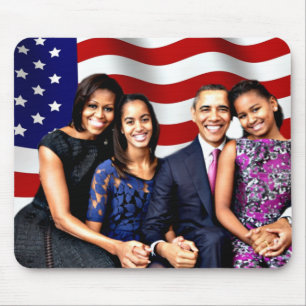 Obama,Yes We Can_ Mouse Mat