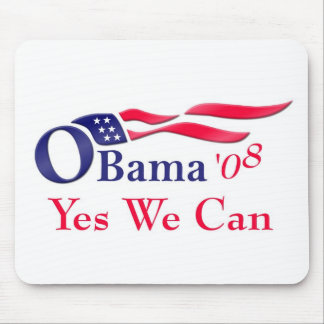 Obama yes we can Mousepad