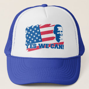 Obama Yes We Can Trucker Hat