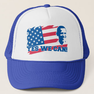 Obama Yes We Can Trucker Hat