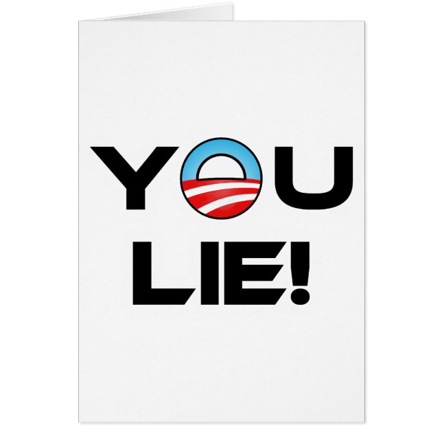 Obama You Lie (Front)
