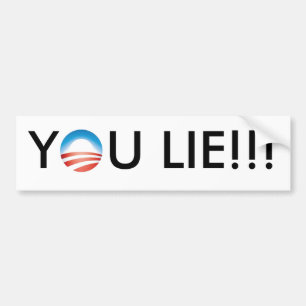 Obama You Lie!!! Bumper Sticker