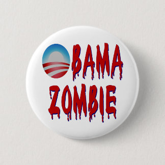 Obama Zombie 6 Cm Round Badge