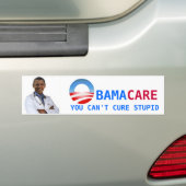 Obamacare Bumper Sticker (On Car)