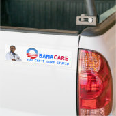 Obamacare Bumper Sticker (On Truck)