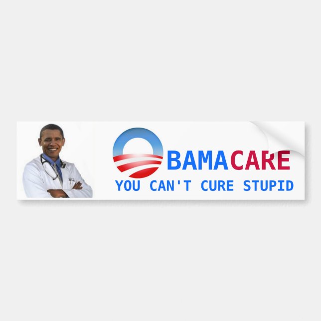 Obamacare Bumper Sticker (Front)