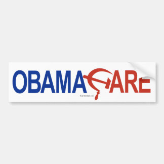 Obamacare - Hammer & Sickle Bumper Sticker