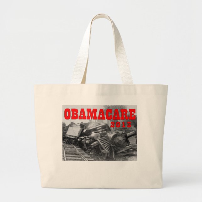 OBAMACARE LARGE TOTE BAG (Front)