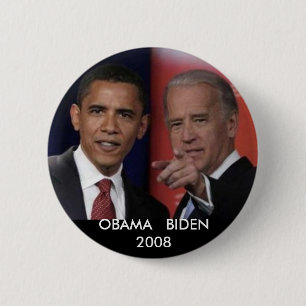 obamadebate, OBAMA BIDEN2008 6 Cm Round Badge
