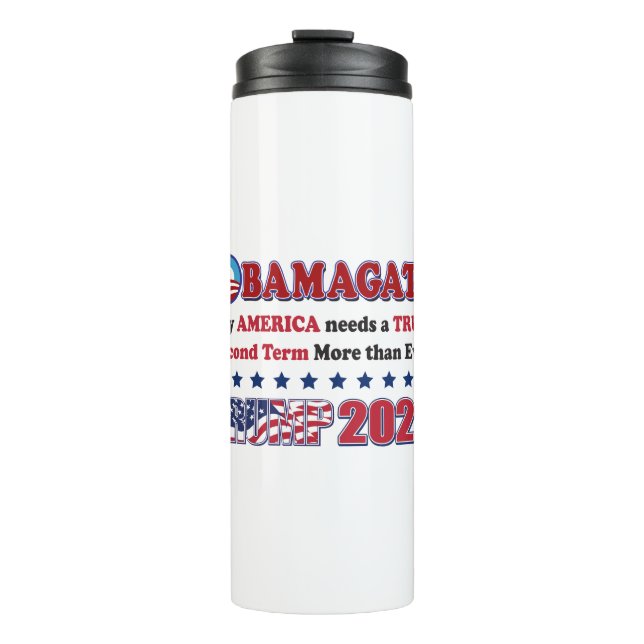 OBAMAGATE-Second-Term-America Thermal Tumbler (Front)
