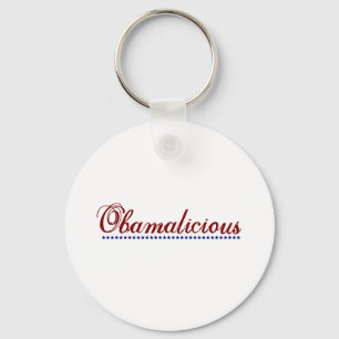 Obamalicious Key Ring