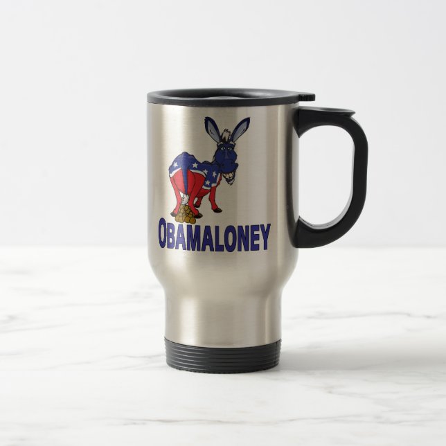 Obamaloney travel mug (Right)