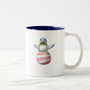 OBAMANABLE SNOWMAN Two-Tone COFFEE MUG