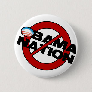 ObamaNation Buster 6 Cm Round Badge