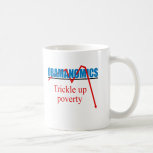Obamanomics - Trickle up poverty Coffee Mug