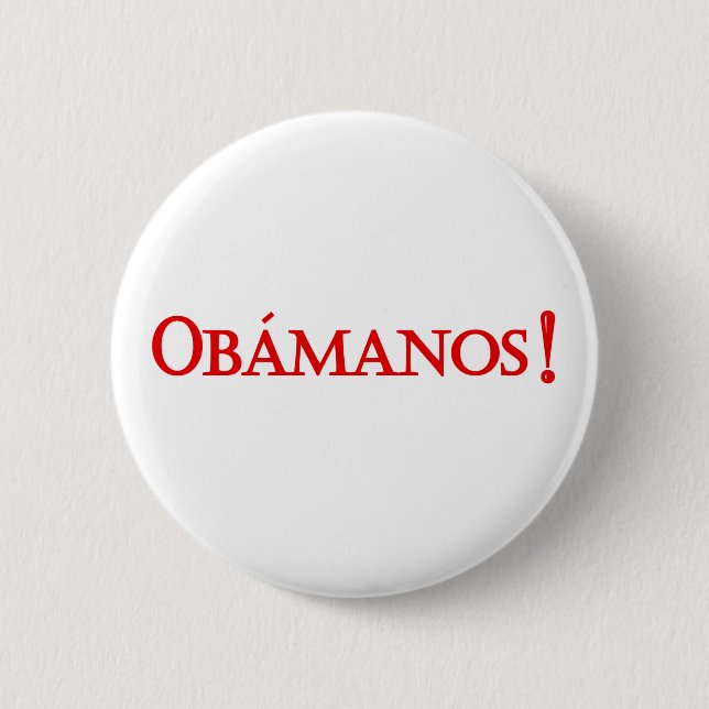 obamanos button (Front)