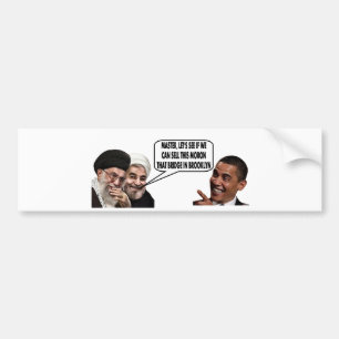 OBAMA'S IRANIAN DEAL BUMPER STICKER