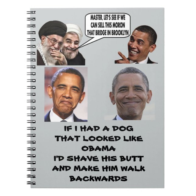 OBAMA'S IRANIAN DEAL NOTEBOOK (Front)