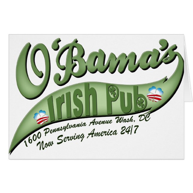 O'bama's Irish Pub (Front Horizontal)