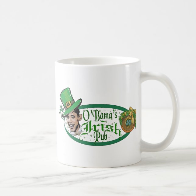 Obama's Irish Pub Coffee Mug (Right)