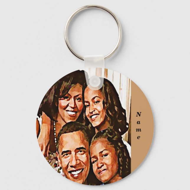 Obama's Love_ Key Ring (Front)