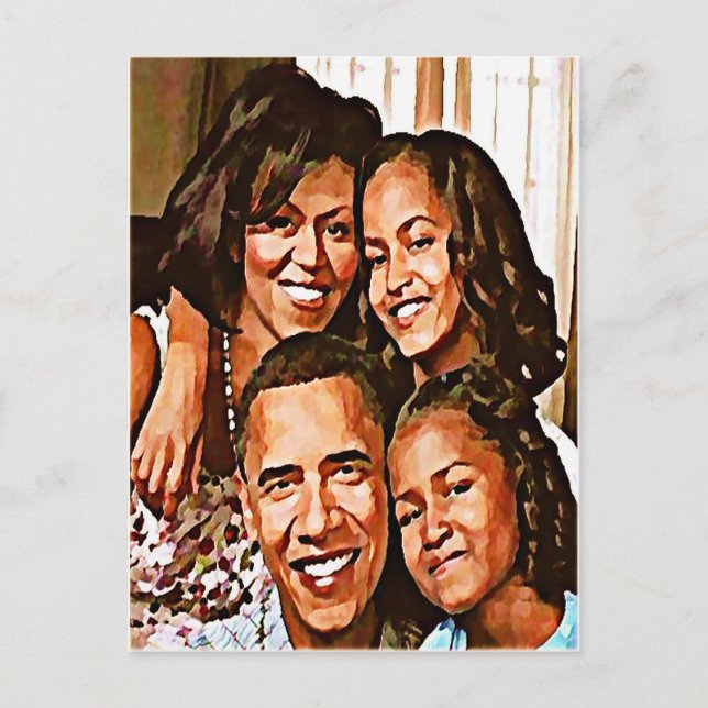 Obama's Love_ Postcard (Front)