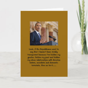 Obama's past - the media won't ask and won't tell card