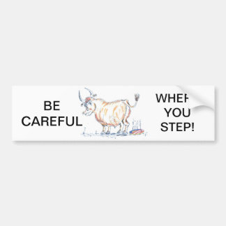 OBAMAS PROGRESSIVE SANDWICH FILLING BUMPER STICKER